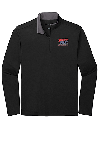 Port Authority Unisex Silk Touch Performance 1/4-Zip - Image 2