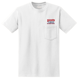 Gildan Dryblend 50 Cotton/50 Poly Pocket T-Shirt